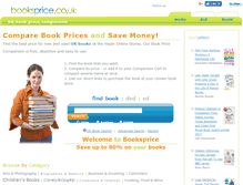 Tablet Screenshot of booksprice.co.uk